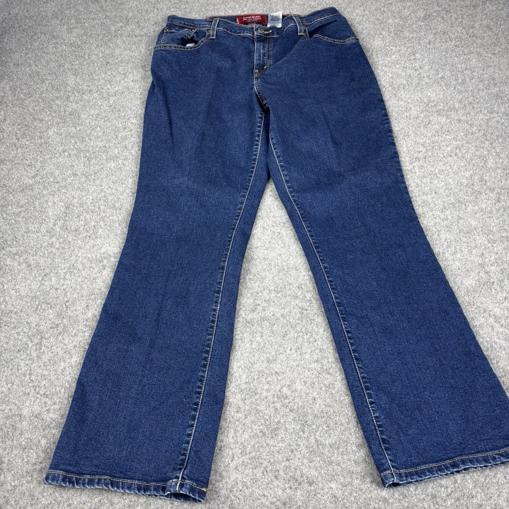 Vintage‎ Levi's 550 Jeans Women's 12m Bootcut Dark Wash Classic Relaxed Stretch